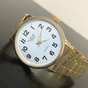 🔥NWT🔥 Beautiful White Round Dial Watch For Men